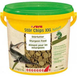 Sera Stör Chips XXL Nature 3800ml -  krmivo pro větší jesetery